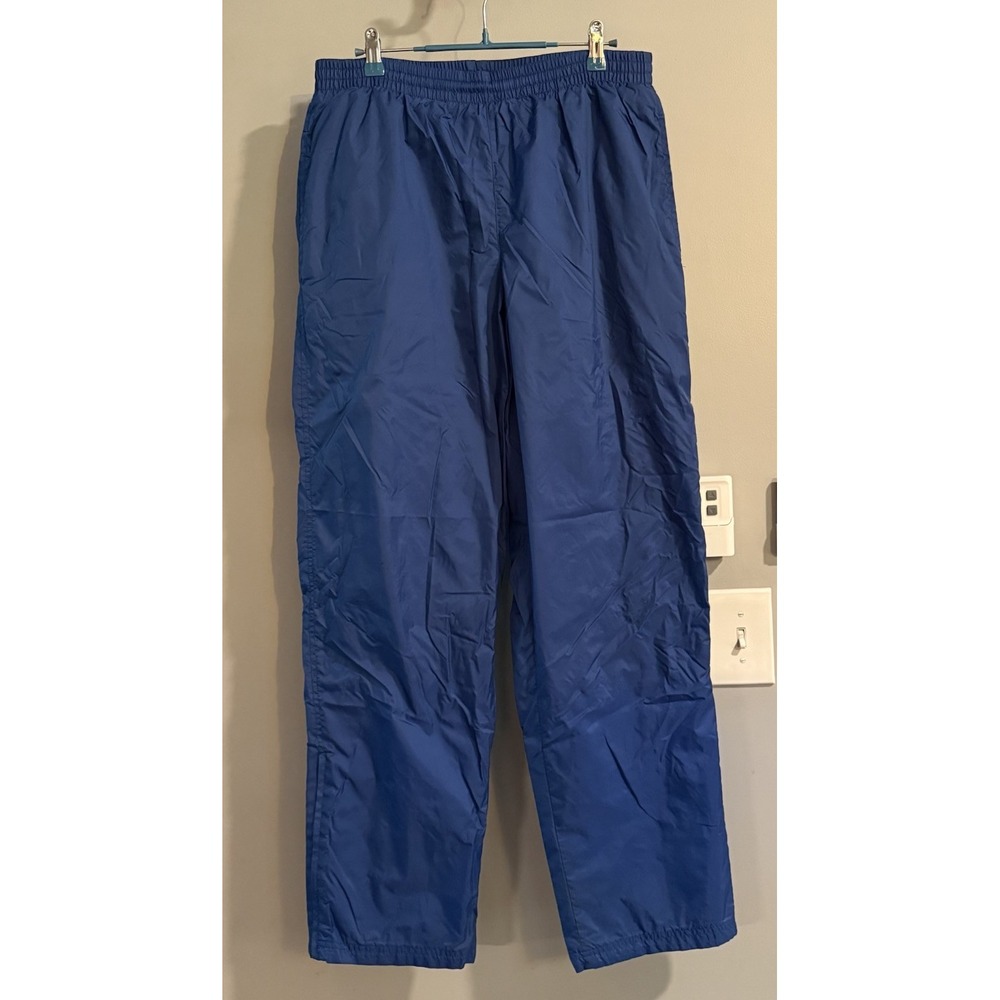 Nike Pants Track Y2K Cotton Tech Fleece Lined Nylon Vintage Athletic Medium